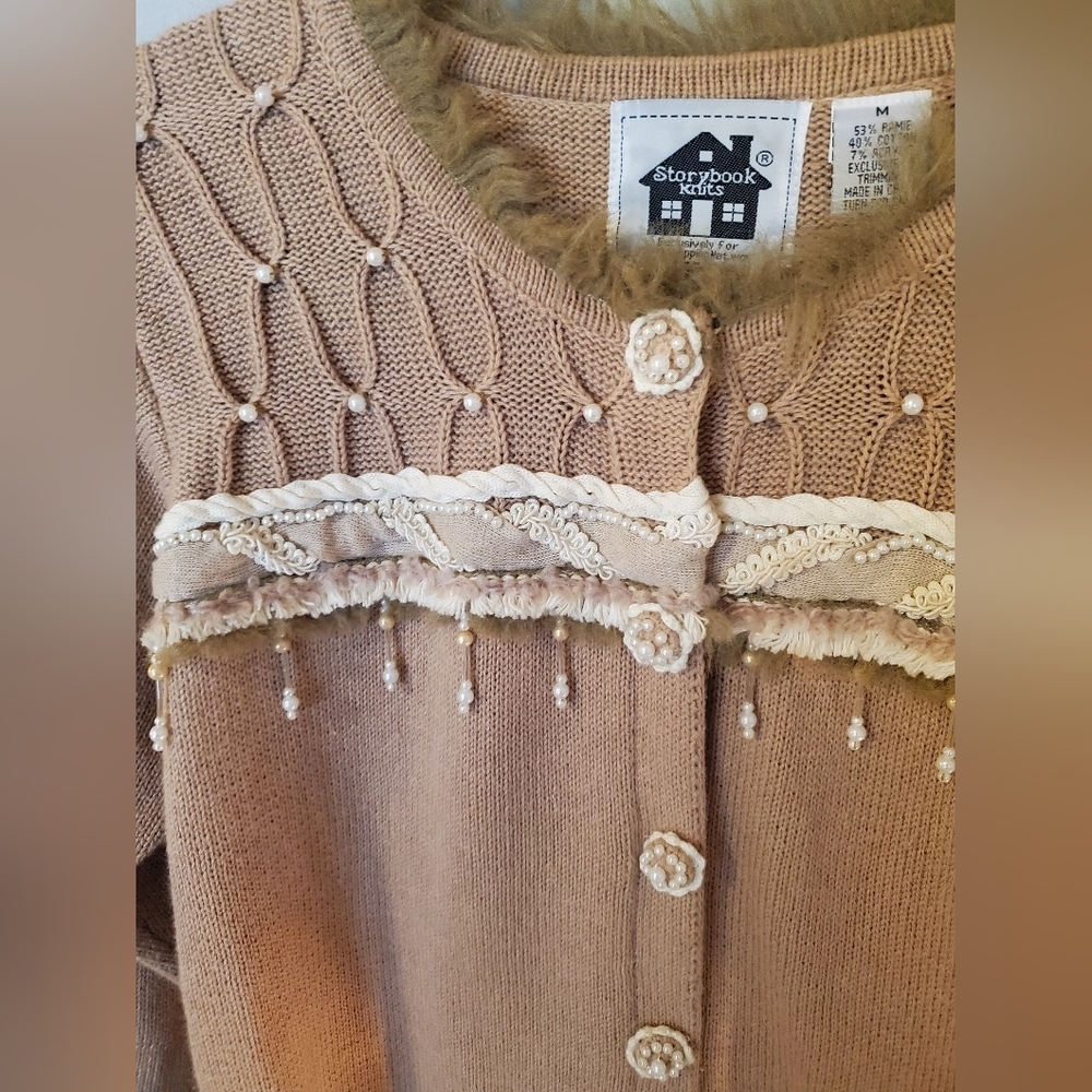 Storybook Knits Long Beaded Sweater - Picture 6 of 12